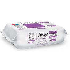 Вологі серветки універсальні Sleepy Easy Clean Orchid Garden, 100 шт